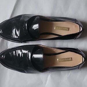 Louise et Cie Black Patent Leather Loafers Size 9 M